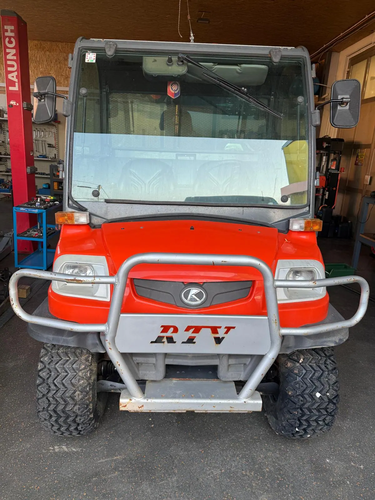 Kubota RTV u servisnoj radionici Se-Kra