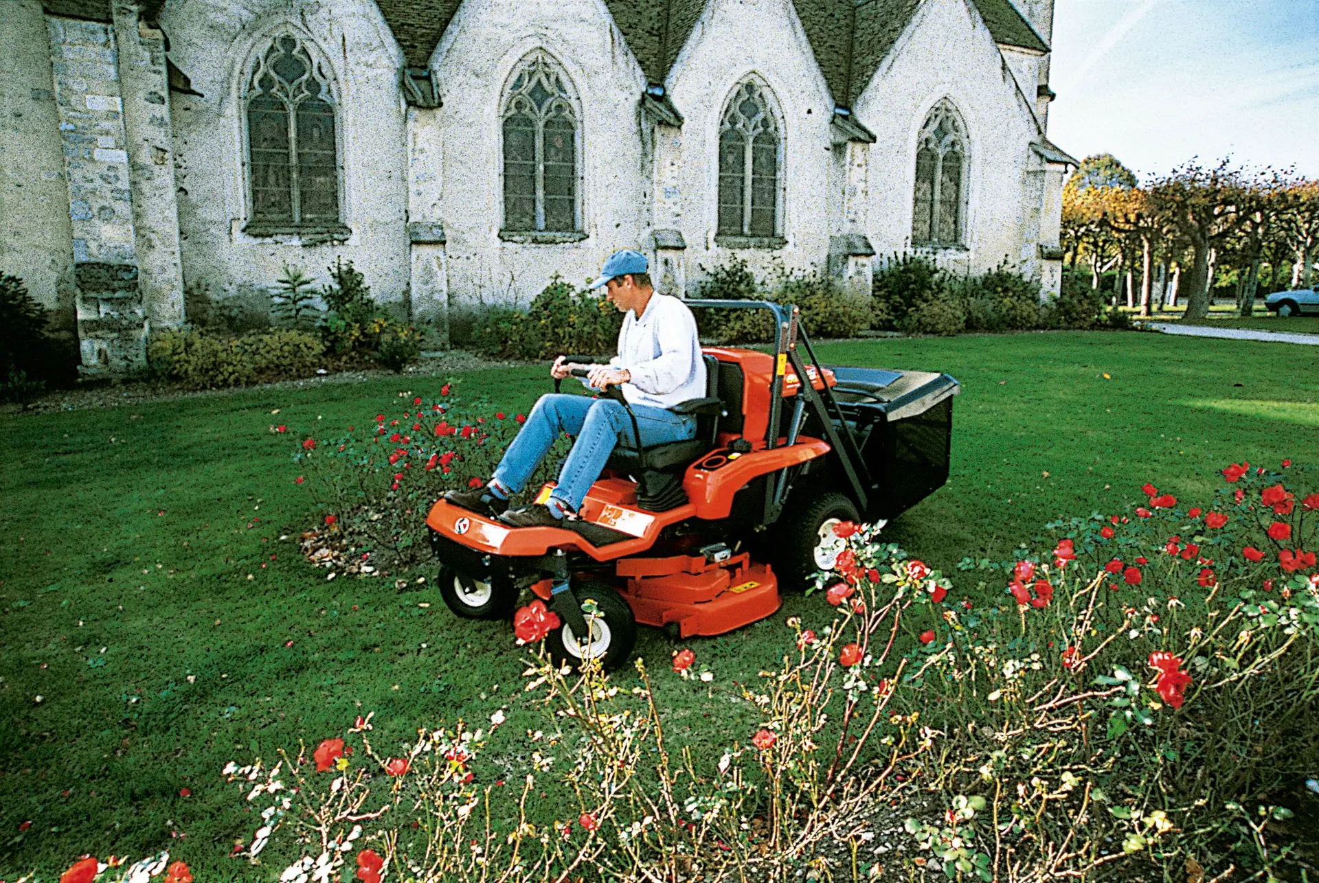 Kubota GZD15 u radu