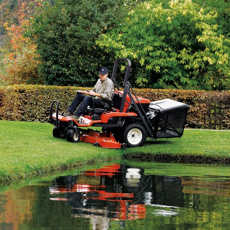 Kubota GZD21 HD, u radu