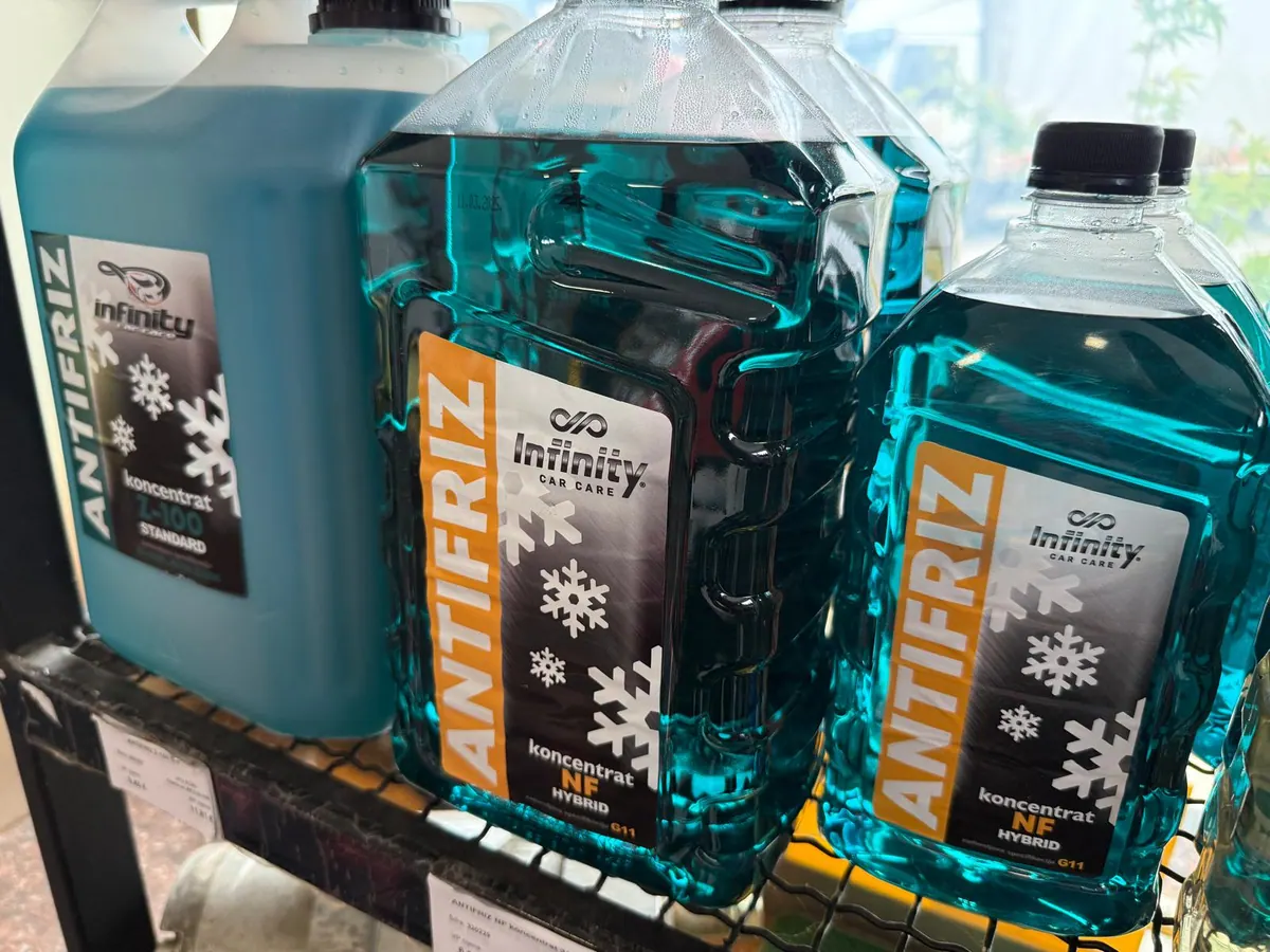 Antifreeze in canisters