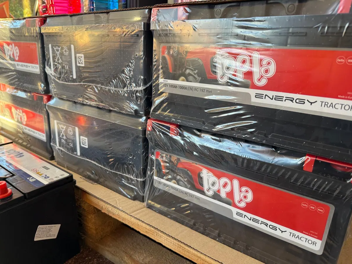 Topla Energy batteries for tractors